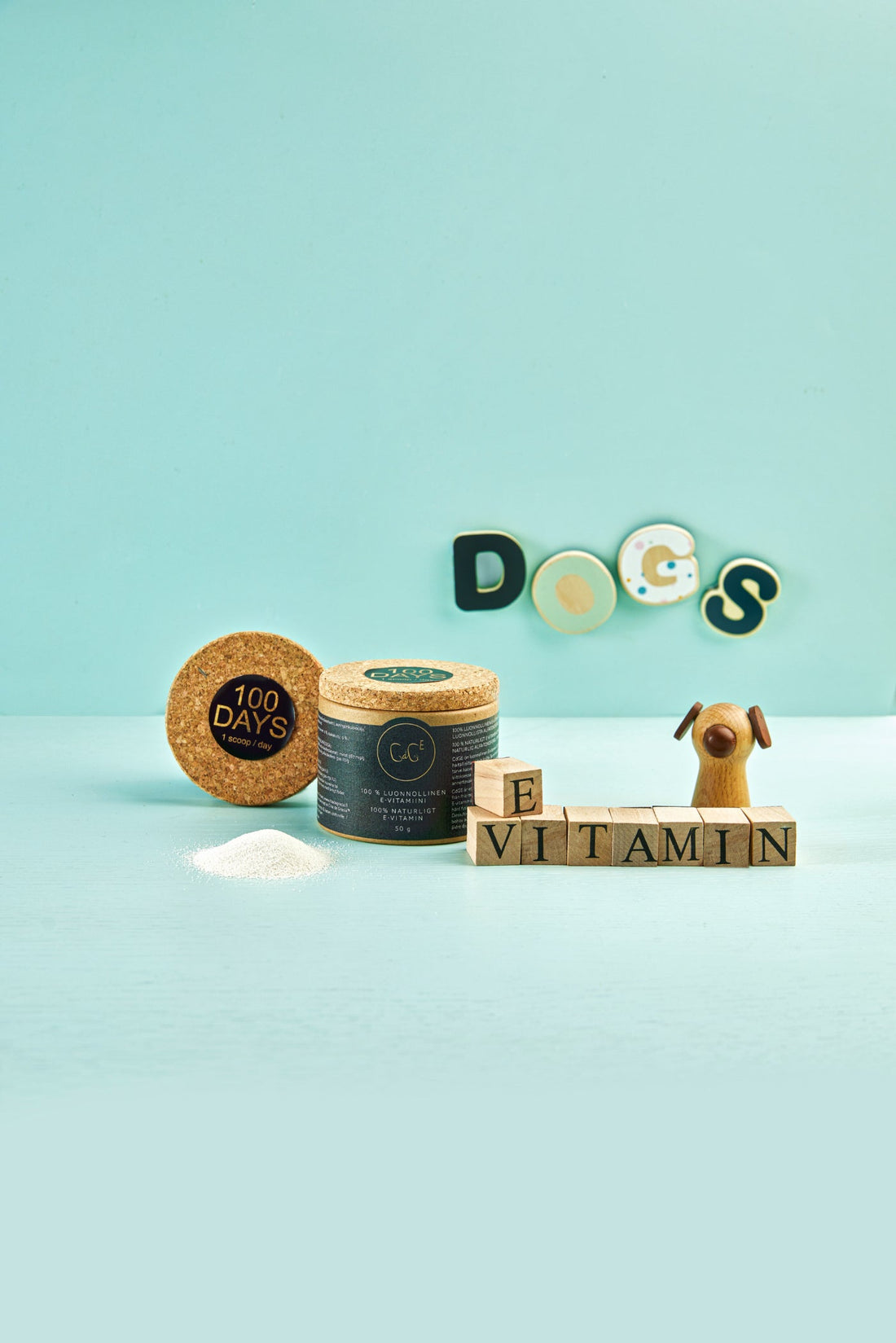 There are differences between vitamin E products – make sure your dog gets the right form of vitamin E