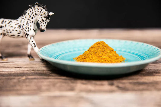 A colourful diet ensures essential polyphenols for the horse