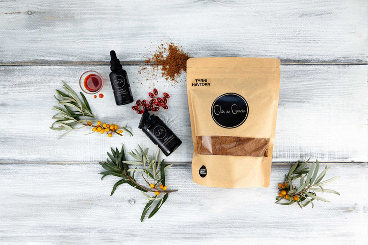 Sea buckthorn products for dogs