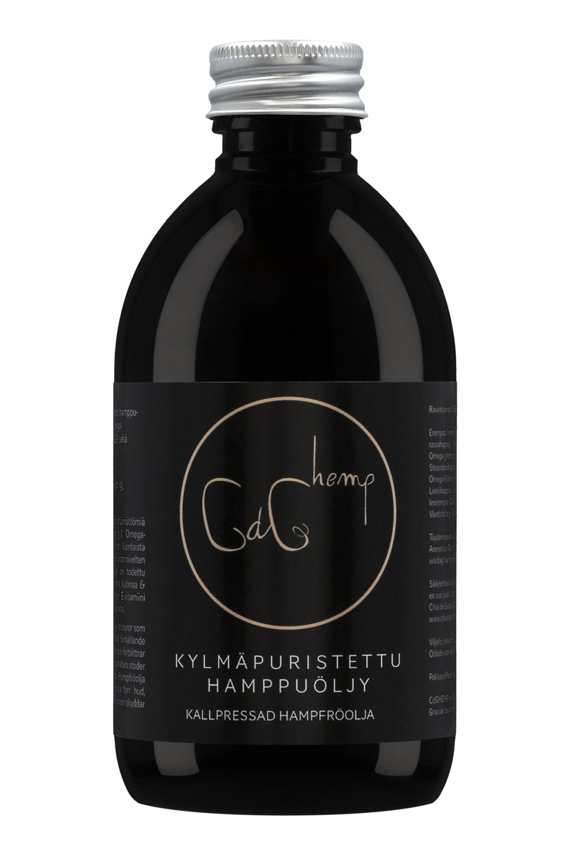 CdG HEMP cold pressed hemp seed oil for dogs